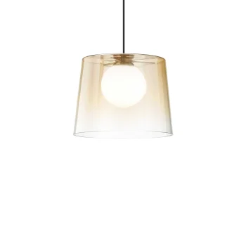 Lampa wisząca FADE SP1 bursztynowa 271316 - Ideal Lux
